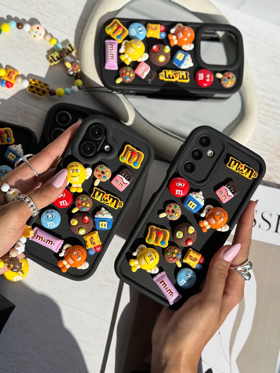 قاب گوشی شیائومی M&M'S برجسته